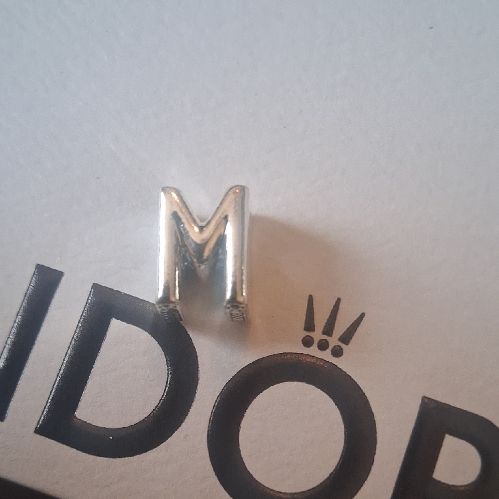 Pandora Silver Initial Charm - Picture 6 of 6